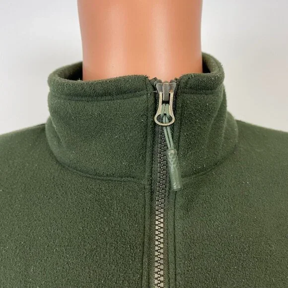 The North Face the Chimborazo Sweatshirt Mens Size M Green Full Zip Sherpa Line - Picture 3 of 5